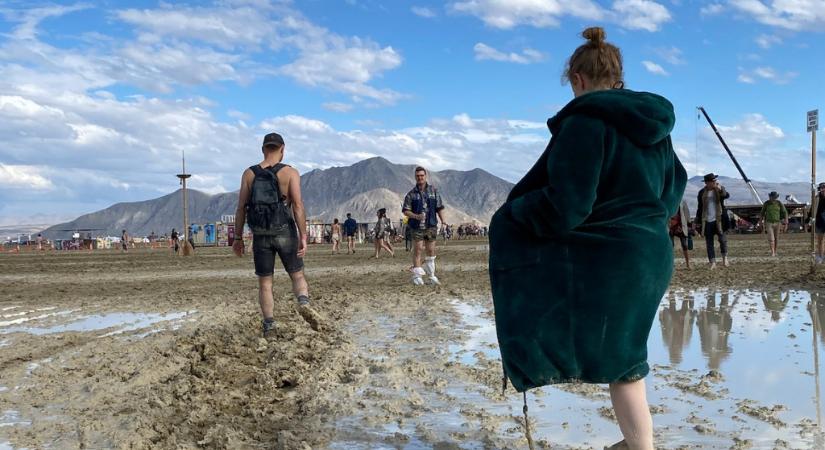 Így lett a Burning Man-ből idén Sinking Man