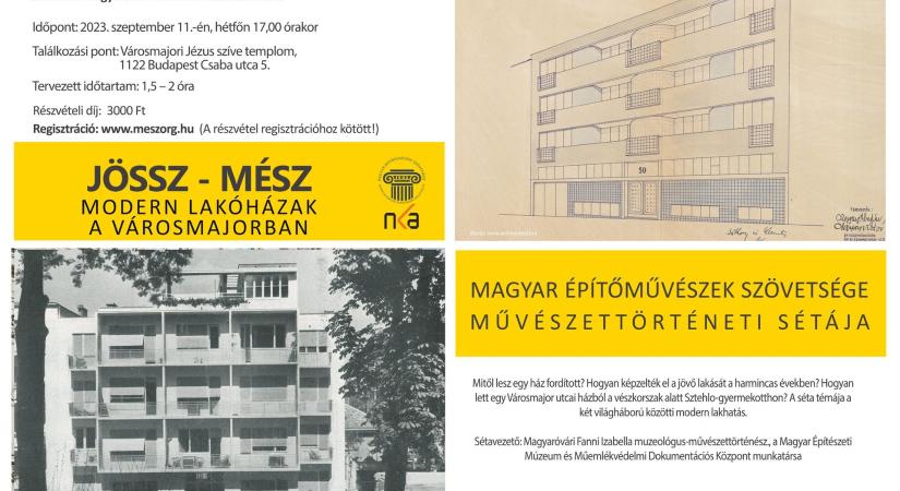 Jössz-MÉSZ – Modern lakóházak a Városmajorban