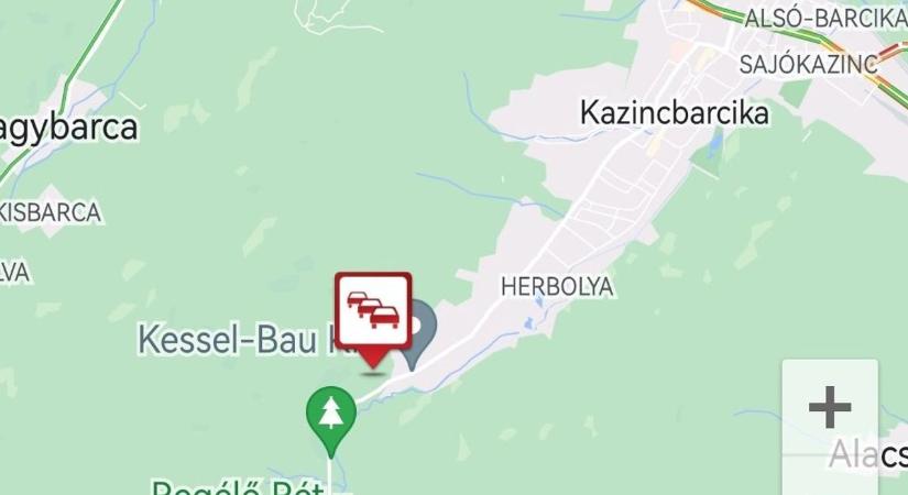 Torlódás várható a kazincbarcikai Tardona-völgyben