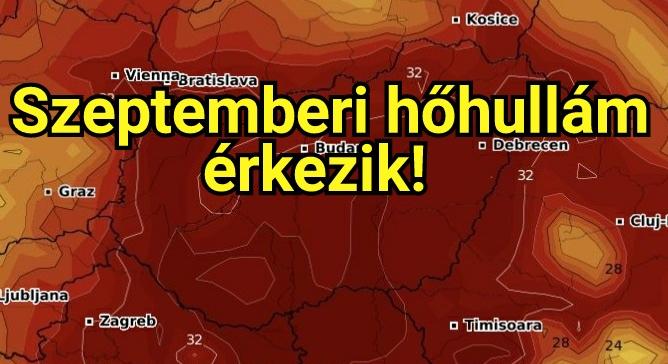 Tartós kánikula: 30-34 fok!