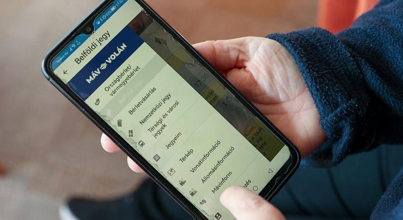 Új funkcióval bővült a MÁV applikáció: sokak utazása válhat még kényelmesebbé