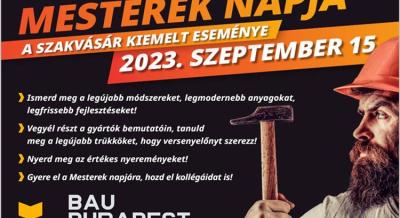 Mesterek napja, 2023. szeptember 15