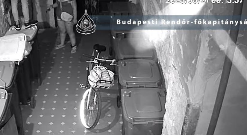 Videó: betörőt ilyen könnyen még nem kaptak el a rendőrök a Józsefvárosban