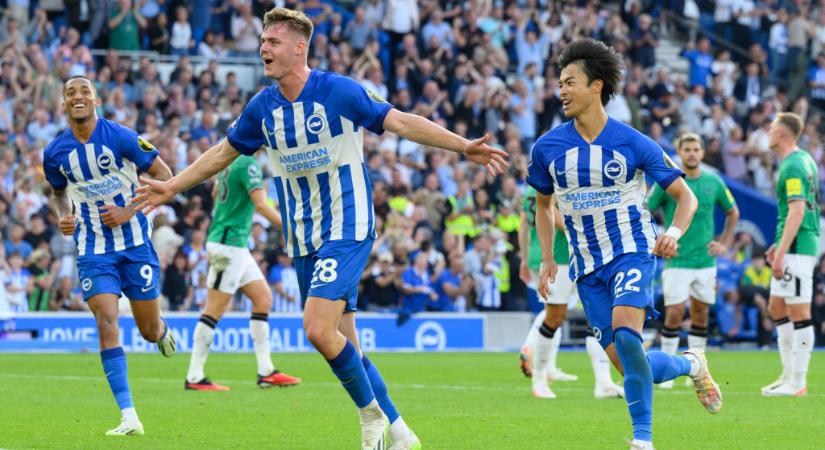 A Manchester City is vinné a Brighton fiatal csatártehetségét – sajtóhír