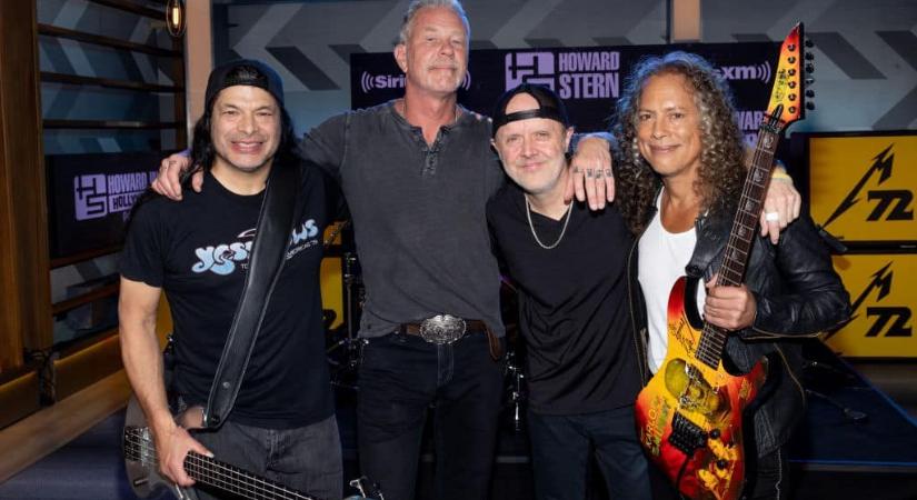 Alkohol helyett már tofuval melegít koncertjeire a Metallica