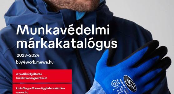 Megjelent a Mewa 2023/24 évi munkavédelmi márkakatalógusa