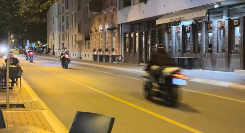 Bravúros szegedi rendőrök: elkapták a belváros “hangos motorosait”