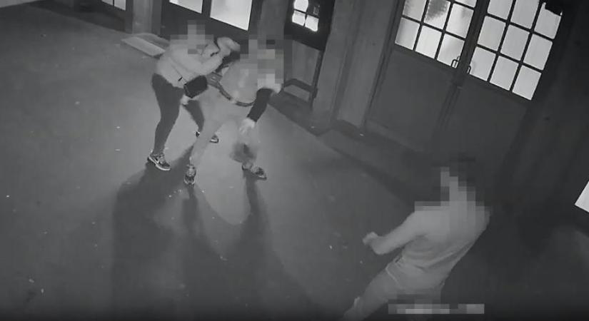 Brutális verekedés fajult késeléssé Óbudán - videó