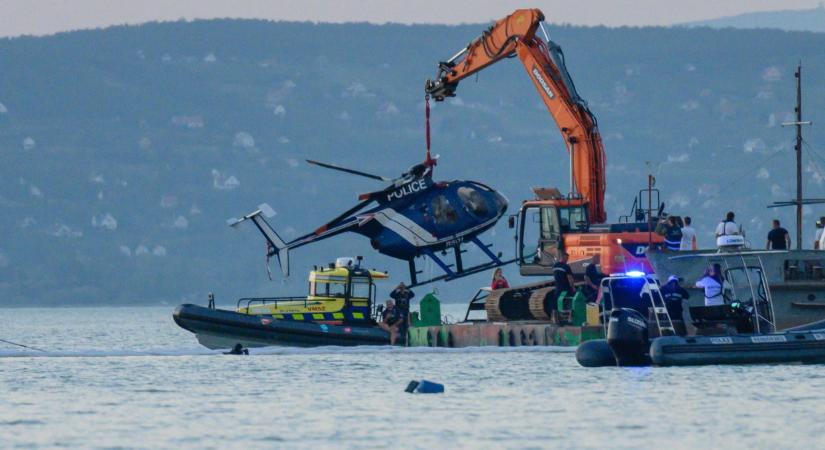 Friss hírek a lezuhant rendőrségi helikopterről: ezért történhetett a baleset a Balatonnál