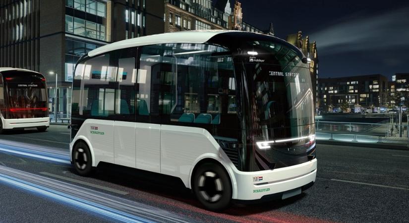 Új önvezető kisbuszt mutattak be az IAA Mobility kiállításon