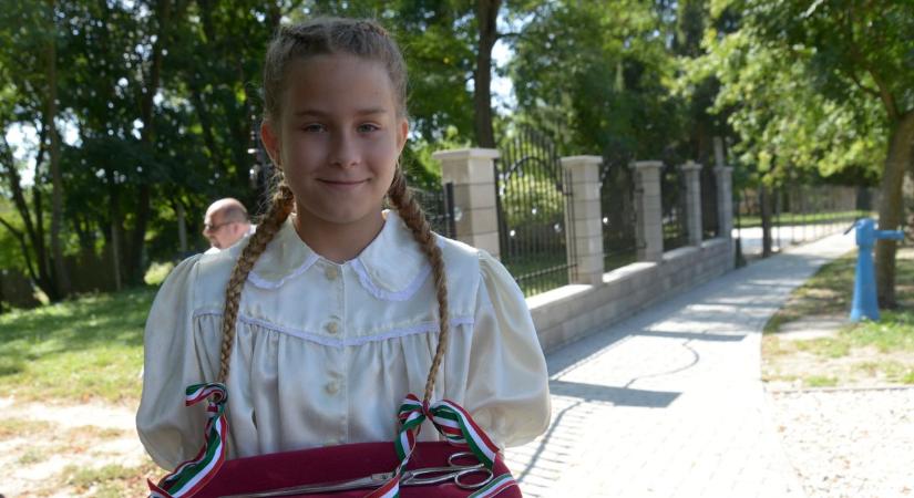 A járdát is átadták az öreglaki falunapon