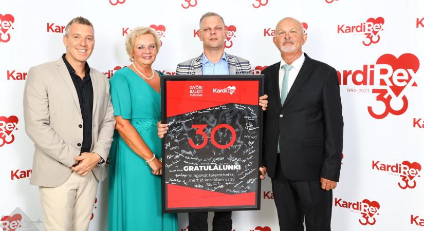 30 éves a Kardirex – gálaest a színházban