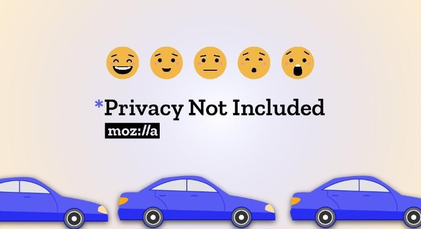 Az összes vizsgált autógyártó megbukott a Mozilla Alapítvány adatvédelmi vizsgálatán