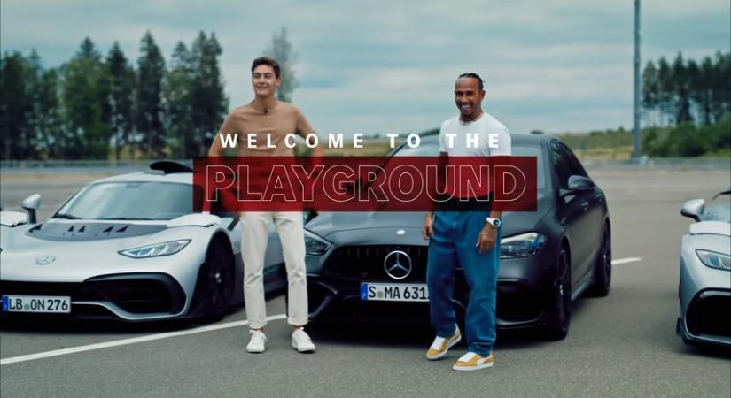Ilyen egy F1 pilótáknak szánt játszótér a Mercedes szerint