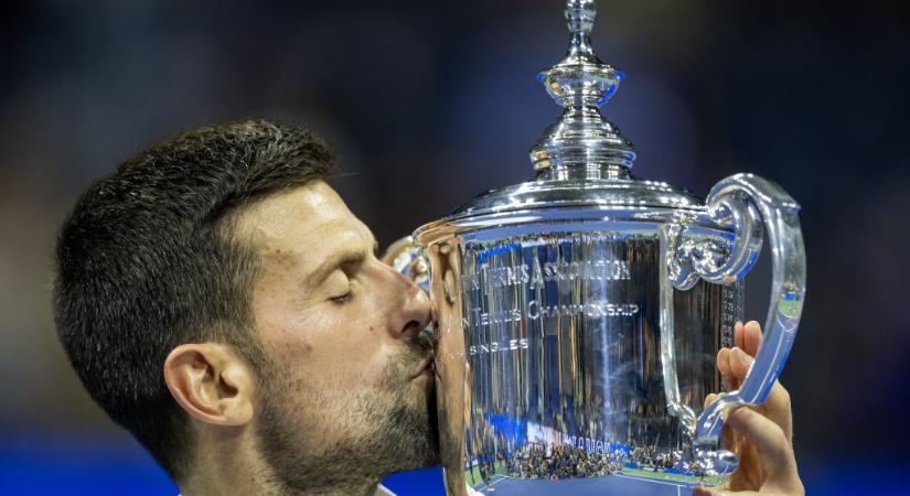 Leütötte a pályáról Medvegyevet, Djokovic már 24-szeres Grand Slam-győztes