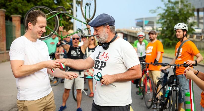 Balogh Samu szerint a fővárosiak akarták a dugókat okozó biciklisávokat