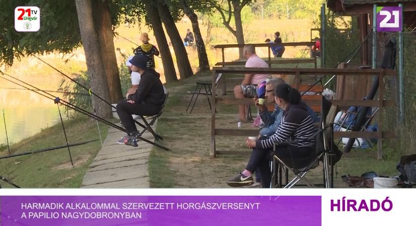 Harmadik alkalommal szervezett horgászversenyt a PAPILO Nagydobronyban (videó)