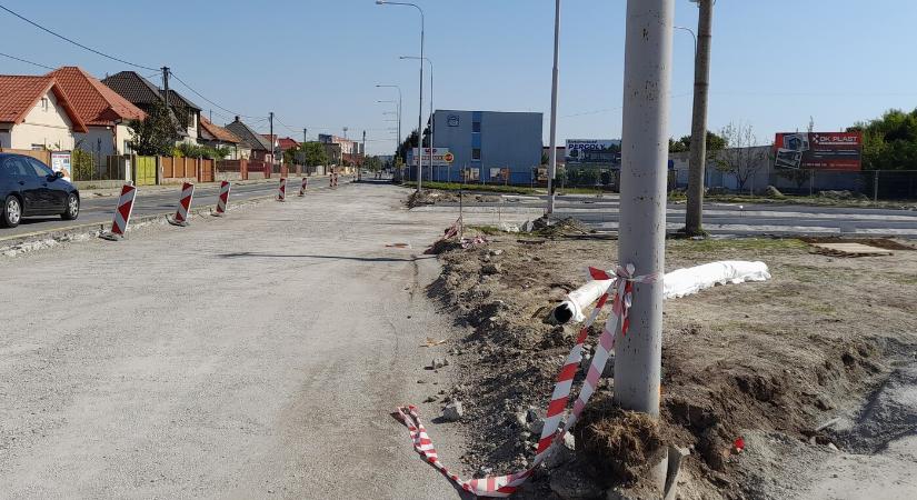 Terv szerint haladnak az útfejlesztések (KÉPEK és VIDEÓ)