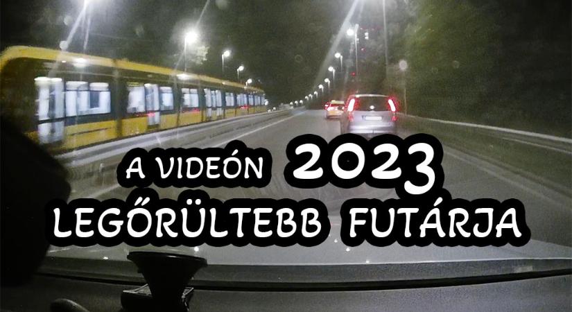 VIDEÓ: Megmutatjuk 2023 legelvetemültebb futárját