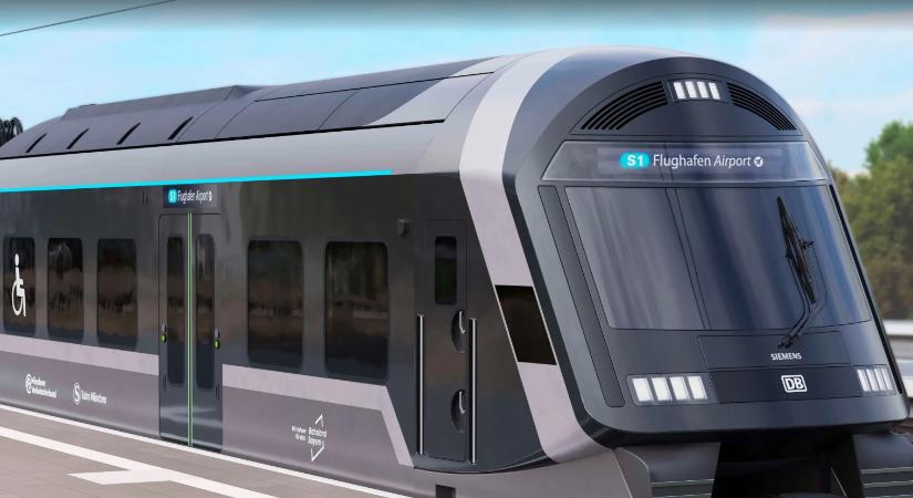 Németország legmodernebb S-Bahn vonatai München részére a Siemenstől