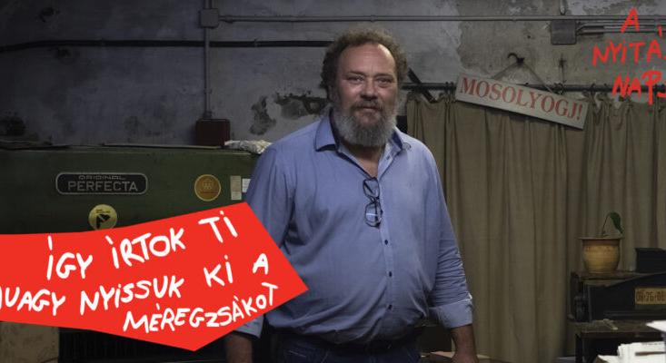 Morogjunk, puffogjunk szabadon! – A nézőkkel ír közös darabot Schneider Zoltán