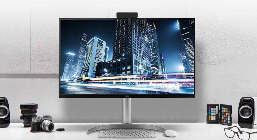 LG 32UQ85R-W: monitor kreatív munkára és filmezésre