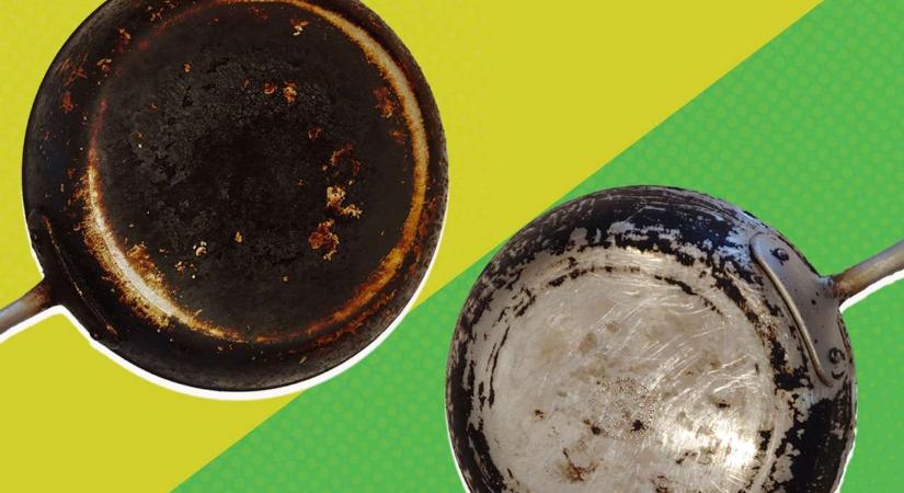 Barátnőm ketchuppal kente be a leégett serpenyőt, aztán megtörtént a csoda!