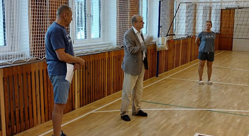 Majer Péterre emlékeztek a Selye János Gimnáziumban is