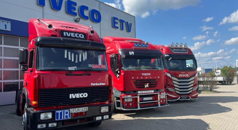 Az ikonikus Iveco TurboStar kamionok limitált szériás darabjai visszatértek: hűek a legendás kivitelhez, de innovatív formában