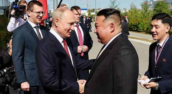 Űrállomáson találkozott Vlagyimir Putyin és Kim Dzsong Un