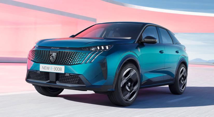 Formás elektromos autóként jön az új Peugeot e-3008