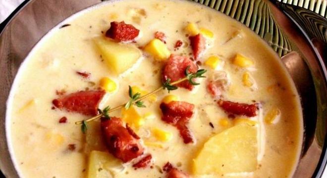 Sűrű amerikai kukoricaleves – ez a chowder!