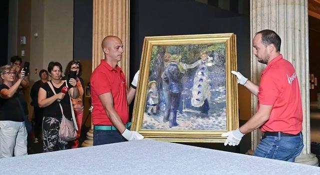 Megérkezett a Szépművészeti Múzeumba Renoir Hintája