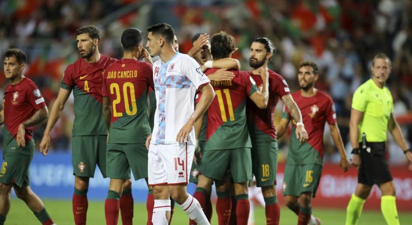 Eb-selejtezők – Portugália kiütéses győzelemmel maradt százszázalékos