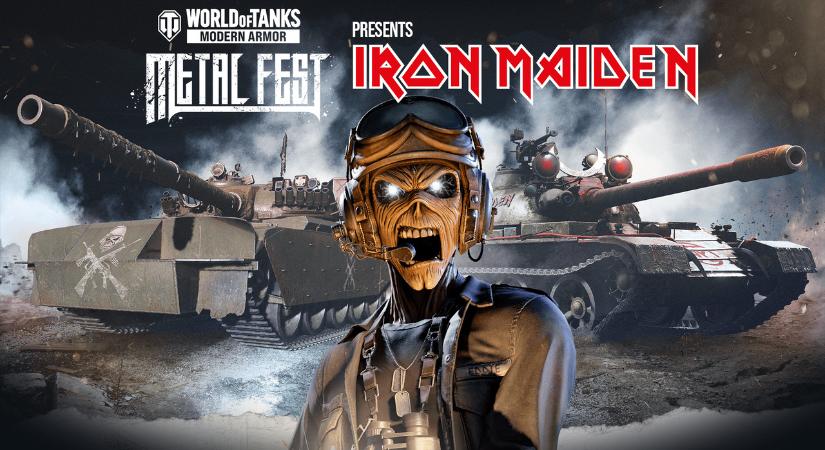 Eddie és két Iron Maiden dal is bekerült a konzolos World of Tanksbe