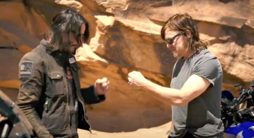 Keanu Reeves lesz a motoros dokufilm egyik főszereplője - Irány a sivatag!