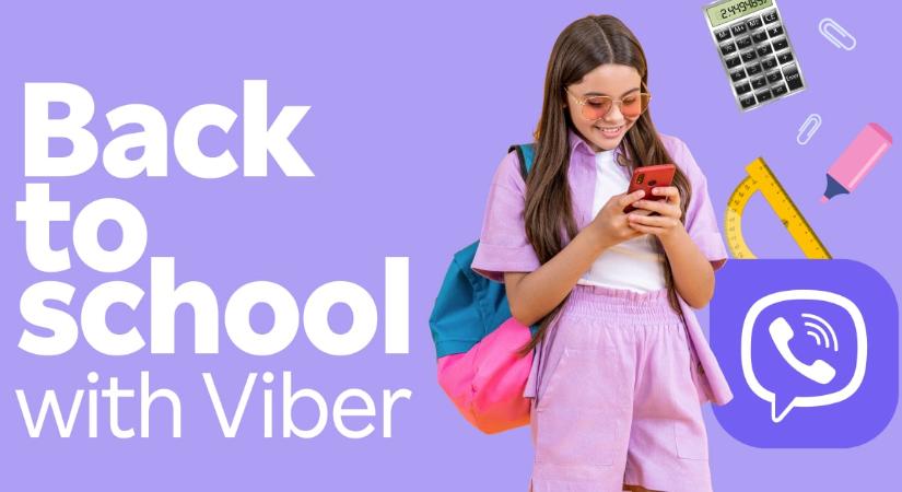 A Viberrel egyszerűbb az iskolakezdés
