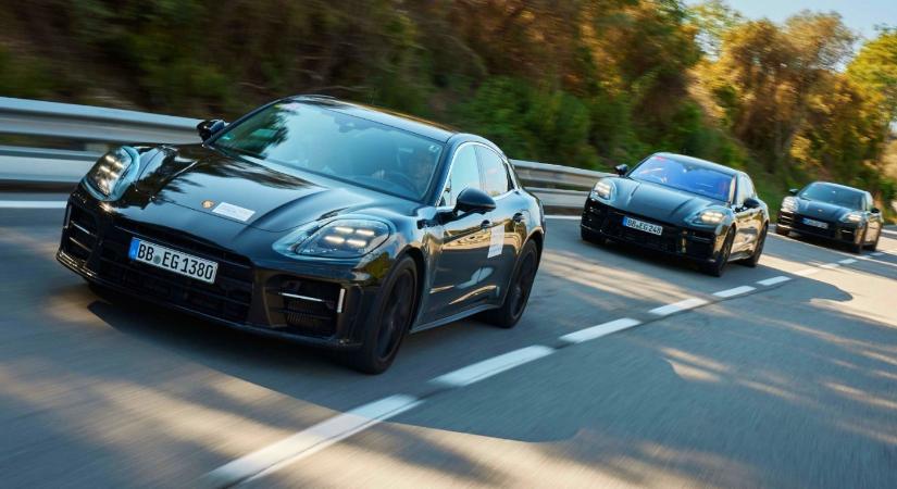 Új váltót és egy 4. plug-in hajtást is kap a felfrissített Panamera