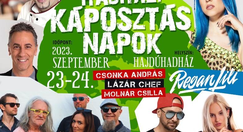 Hadházi Káposztás Napok 2023 – program, jegyárak, hasznos tudnivalók