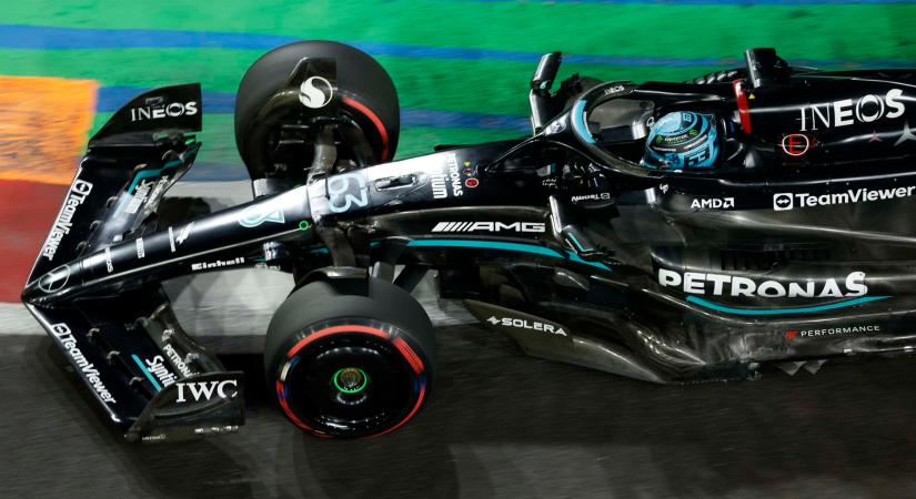 Russell szerint gyors a Ferrari, de a Mercedes is optimista lehet