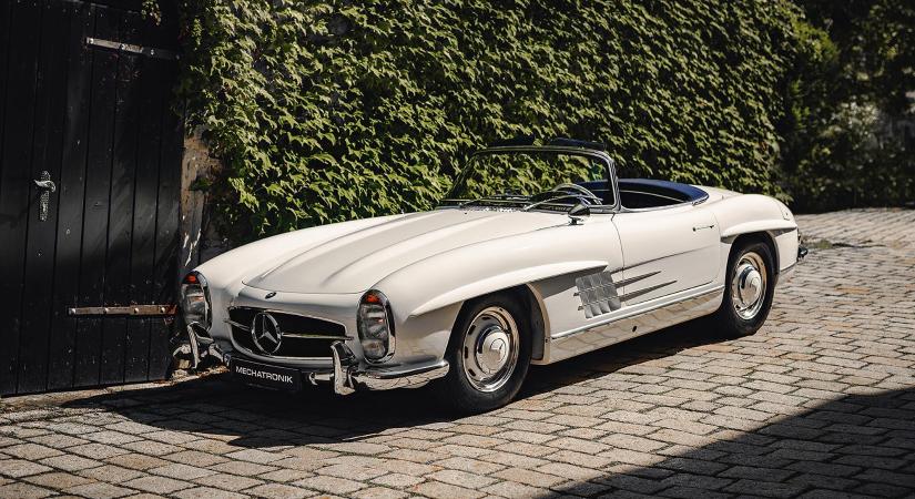 Gyönyörű állapotban van a legutolsó Mercedes-Benz 300 SL Roadster