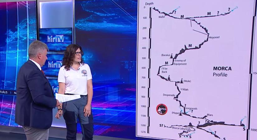 „Többször is azt hittem nem fog sikerülni” - exkluzív interjú az 1000 méter mélyen életet mentő Zádor Zsófiával