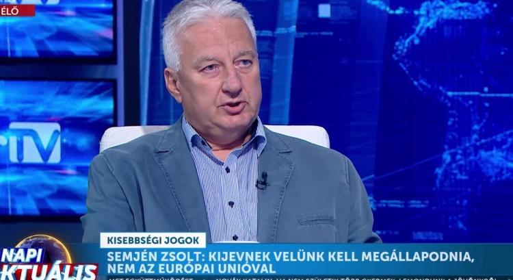 Semjén Zsolt: amíg a magyar kisebbség sorsát garanciálisan nem rendezik, szó sem lehet Ukrajna EU vagy NATO-csatlakozásáról