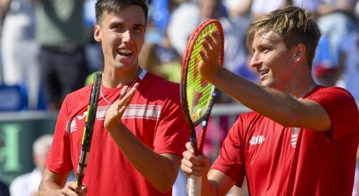 Füle sikerével 4-0-ra nyertek a magyarok a Davis Kupán