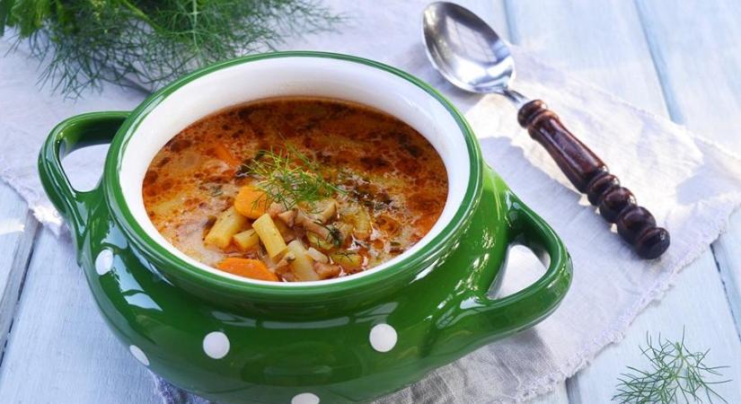 Gabriella konyhája: Kapros-sajtos zöldbableves recept