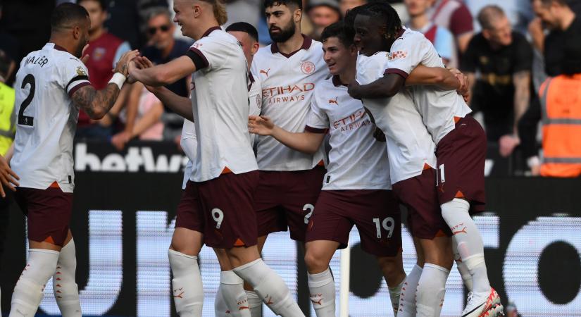 Megállíthatatlan a Manchester City, Haaland megint betalált
