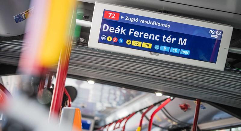 Már a Tatra villamosokon, a trolibuszokon és a fogaskerekűn is láthatók a valós idejű átszállási lehetőségek