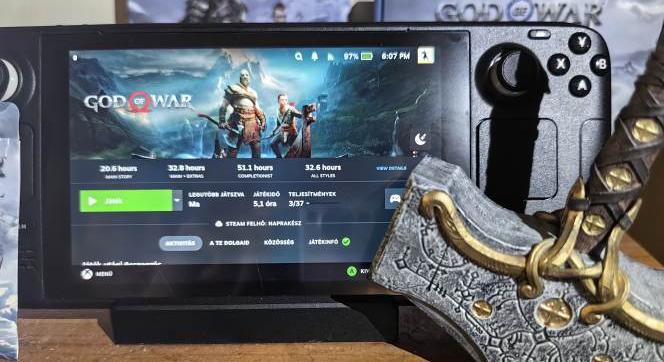 God of War: Steam Decken is magyar szinkronnal akarsz játszani a játékkal? Elmondjuk, hogyan kell!