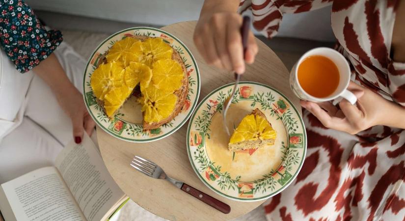 Narancsos-kardamomos torta olívaolajjal – Csenge és Flóra világkonyhája