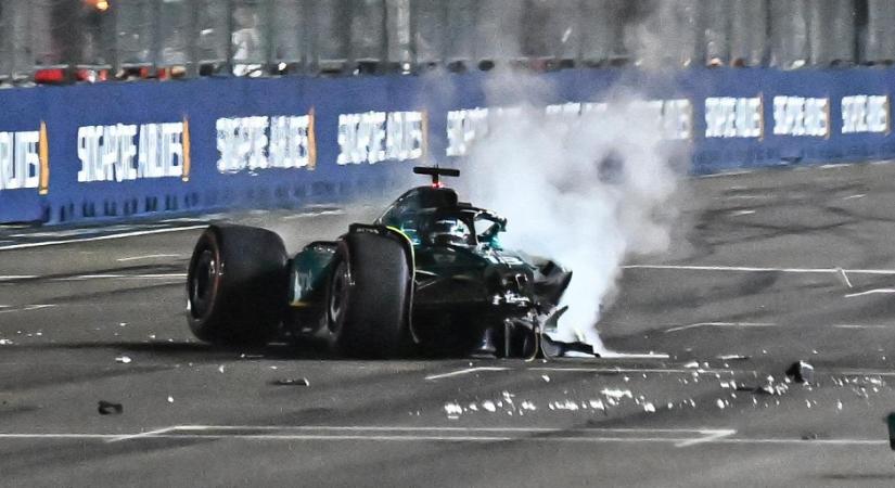 Nem áll rajthoz a Szingapúri Nagydíjon a horrorbalesetet szenvedő F1-es pilóta